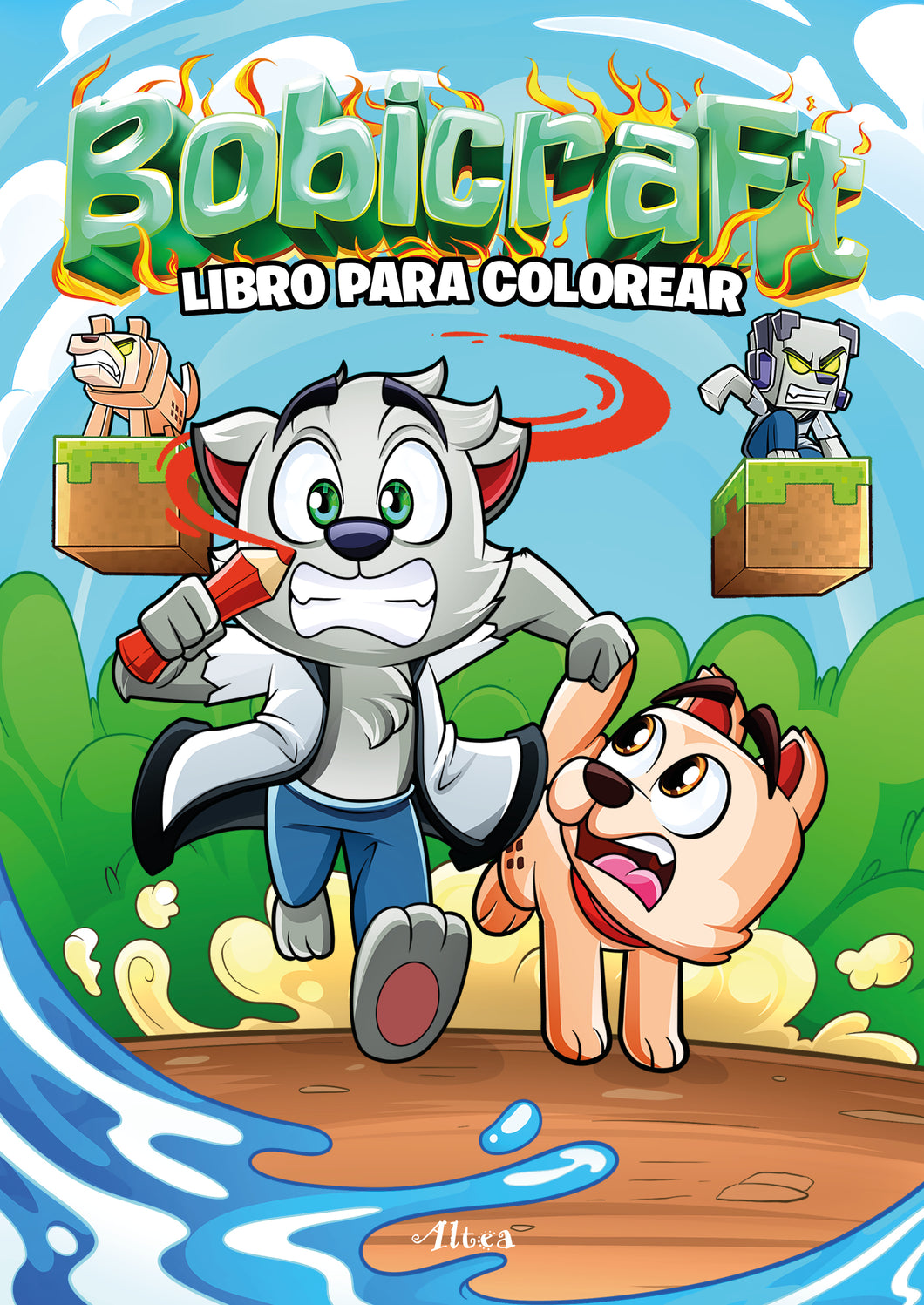 Bobicraft Libro para colorear